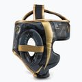 Boxerská prilba Venum Elite sivo-zlatá VENUM-1395-535 2