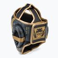 Boxerská prilba Venum Elite sivo-zlatá VENUM-1395-535 3