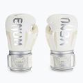 Pánske boxerské rukavice Venum Elite bielo-strieborné 1392-574