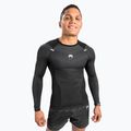 Venum Biomecha pánsky rashguard s dlhým rukávom black/grey