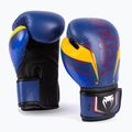 Pánske boxerské rukavice Venum Elite Evo blue/yellow 3