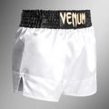 Pánske tréningové šortky Venum Classic Muay Thai white/gold/black 2