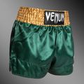 Pánske tréningové šortky Venum Classic Muay Thai green/gold/white 4