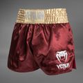Pánske tréningové šortky Venum Classic Muay Thai burgundy/gold/white 3