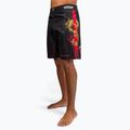 Pánske tréningové šortky Venum X Tekken 8 - Marshall Law Fight Shorts black/red/gold 3