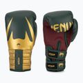 Boxerské rukavice Venum Reverso Boxing green/gold 3