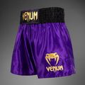 Pánske tréningové šortky Venum Classic Muay Thai tmavo fialové 3
