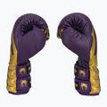 Rękawice bokserskie Venum Reverso Boxing dark purple/gold 4
