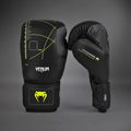 Venum Training Camp 4.0 čierne/neo zelené boxerské rukavice 2