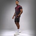 Pánske tréningové tričko Venum Tactical XT black/burgundy/gold 3
