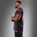 Pánske tréningové tričko Venum Tactical XT black/burgundy/gold 6