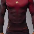 Pánske tréningové chrániče Venum Tactical XT Rashguards black/burgundy/gold 5