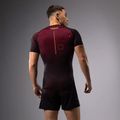 Pánske tréningové tričko Venum Tactical XT Rashguards black/burgundy/gold 2