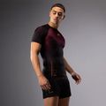 Pánske tréningové tričko Venum Tactical XT Rashguards black/burgundy/gold 3