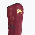 Dámske chrániče holennej kosti a chodidla Venum Tactical XT Shinguards black/burgundy/gold 3
