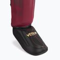 Dámske chrániče holennej kosti a chodidla Venum Tactical XT Shinguards black/burgundy/gold 4