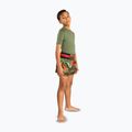 Detské tréningové šortky Venum Inferno Kids Muay Thai army green/orange 4