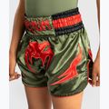 Detské tréningové šortky Venum Inferno Kids Muay Thai army green/orange 5