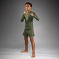 Longsleeve प्रशिक्षणात्मक बालक Venum Contender Rashguards Jr खाकी 2