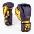 Venum Giant 3.0 tmavo fialové/zlaté boxerské rukavice 2