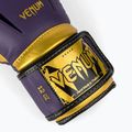 Venum Giant 3.0 tmavo fialové/zlaté boxerské rukavice 3