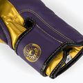 Venum Giant 3.0 tmavo fialové/zlaté boxerské rukavice 5
