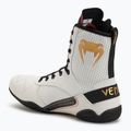 Venum Elite Boxerské topánky ice/gold logo 3
