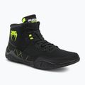 Boxerské topánky Venum Training Camp 4.0 Wrestling black/neo green
