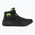 Boxerské topánky Venum Training Camp 4.0 Wrestling black/neo green 2