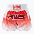 Pánske tréningové šortky Venum x RWS 2.0 Muay Thai white/red