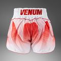 Pánske tréningové šortky Venum x RWS 2.0 Muay Thai white/red 2
