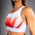 Fitness podprsenka Venum x RWS 2.0 white/red 5
