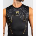 Pánsky rashguard Venum Serpenti Rashguards Sleeveless black/silver/gold 5