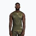 Pánsky rashguard Venum Serpenti bez rukávov khaki/bronze/ivory