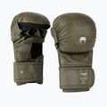 Sparringové rukavice MMA  Venum Impact Evo Scales MMA army green 3