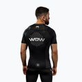 Pánske tréningové tričko Venum X WOW FC Rashguards black/silver grey 6