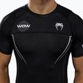 Men's training T-shirt Venum X WOW FC Rashguards black/silver grey 7