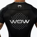 Pánske tréningové tričko Venum X WOW FC Rashguards black/silver grey 8