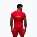 Pánske tréningové tričko Venum X WOW FC Rashguards fury red/gold 3