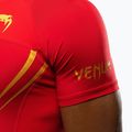 Pánske tréningové tričko Venum X WOW FC Rashguards fury red/gold 8