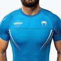 Pánske tréningové tričko Venum X WOW FC Rashguards pacyfic blue 5
