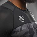 Pánske tréningové tričko Venum X Polaris Rashguards black/storm grey 5