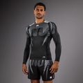 Pánsky rashguard longsleeve Venum Adrenaline Rashguard black/silver grey 3