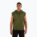 Pánska mikina Venum Muay Thai VT Sleeveless Hoodie military green