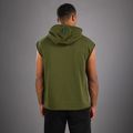Pánska mikina Venum Muay Thai VT Sleeveless Hoodie military green 2