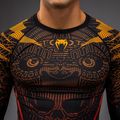 Pánsky rashguard longsleeve Venum Quetzal Fury Rashguard black/fury red/tangerine 5