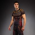Pánsky rashguard Venum Quetzal Fury Rashguard black/fury red/tangerine 3
