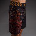 Pánske tréningové šortky Venum Quetzal Fury Fightshorts black/fury red/tangerine 4