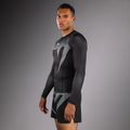 Pánsky rashguard longsleeve Venum No Gi Rashguards black/silver grey 4