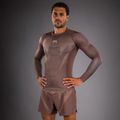 Pánsky rashguard longsleeve Venum No Gi Rashguards chocolate brown 3